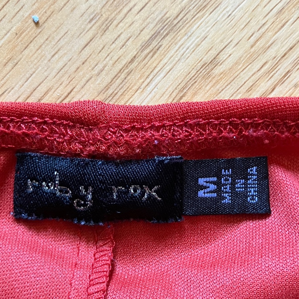 Ruby Rox Red High Low Halter Dress - Picture 2 of 5